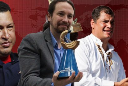 Pablo Iglesias presume del &lsquo;galard&oacute;n de los dictadores&rsquo;, el premio peronista que ostentan Maduro, Ch&aacute;vez y Correa