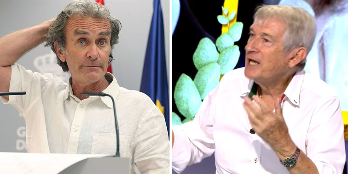 'Rescate' y 'apaleo' a Fernando Simón: "No es más tonto porque no entrena, es un impresentable"