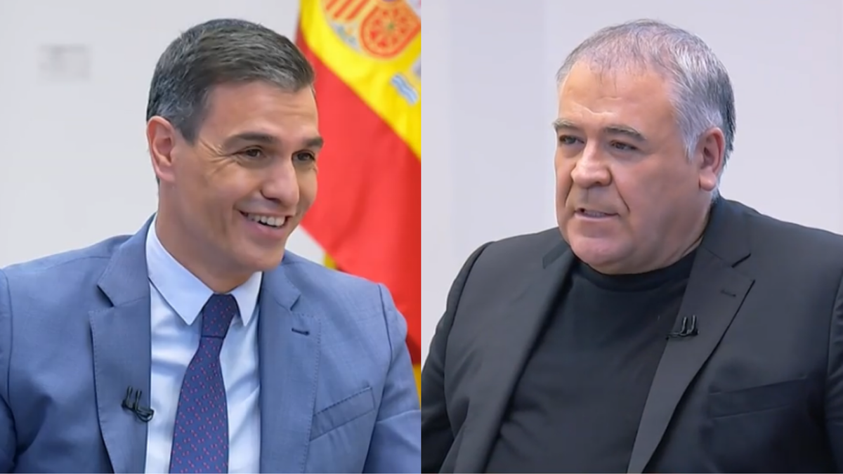 Un aterrador tuit para Garc&iacute;a Ferreras &lsquo;destapa&rsquo; la manipulaci&oacute;n de laSexta para cubrir a Pedro S&aacute;nchez