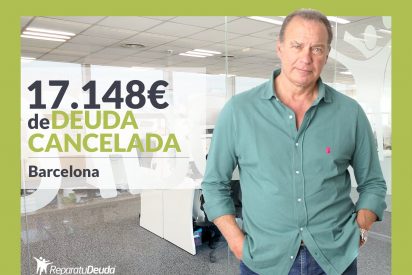 Repara tu Deuda Abogados cancela 17.148&euro; en Barcelona (Catalunya) con la Ley de la Segunda Oportunidad