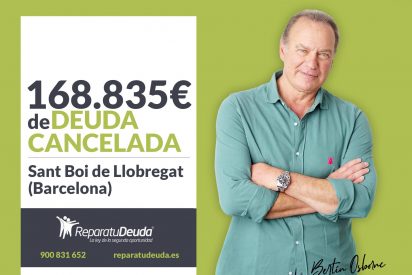 Repara tu Deuda cancela 168.835&euro; en Sant Boi de Llobregat (Barcelona) con la Ley de Segunda Oportunidad