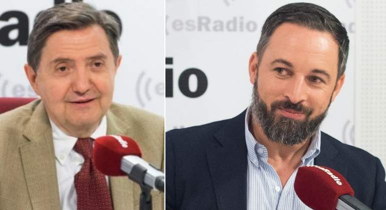 Losantos: "Abascal debe combatir en VOX a la horda antivacunas que acosa a esRadio"