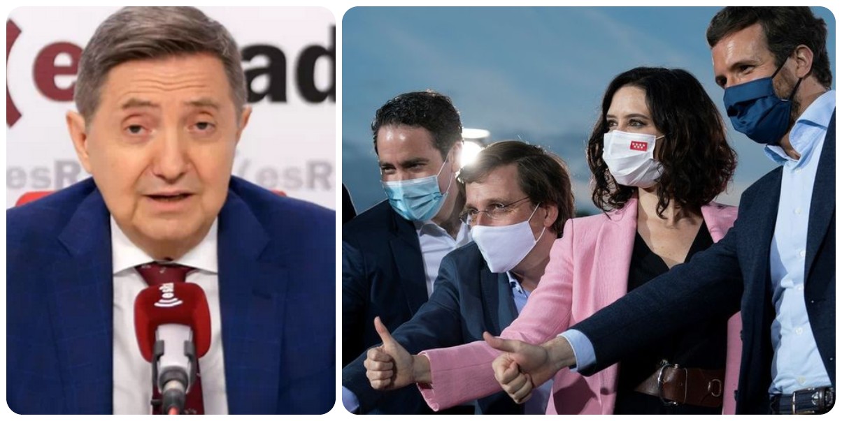 Losantos: "Almeida se ha convertido en el tonto útil de los pájaros rencorosos de Casado y García Egea contra Ayuso"