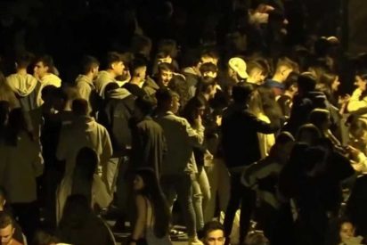 R&eacute;cord Mundial: macrobotell&oacute;n de 25.000 estudiantes en la Ciudad Universitaria de Madrid para celebrar el inicio de curso