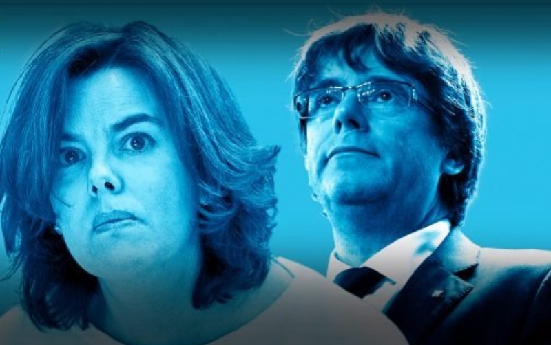 Eduardo Inda: "Soraya dej&oacute; escapar a Puigdemont"