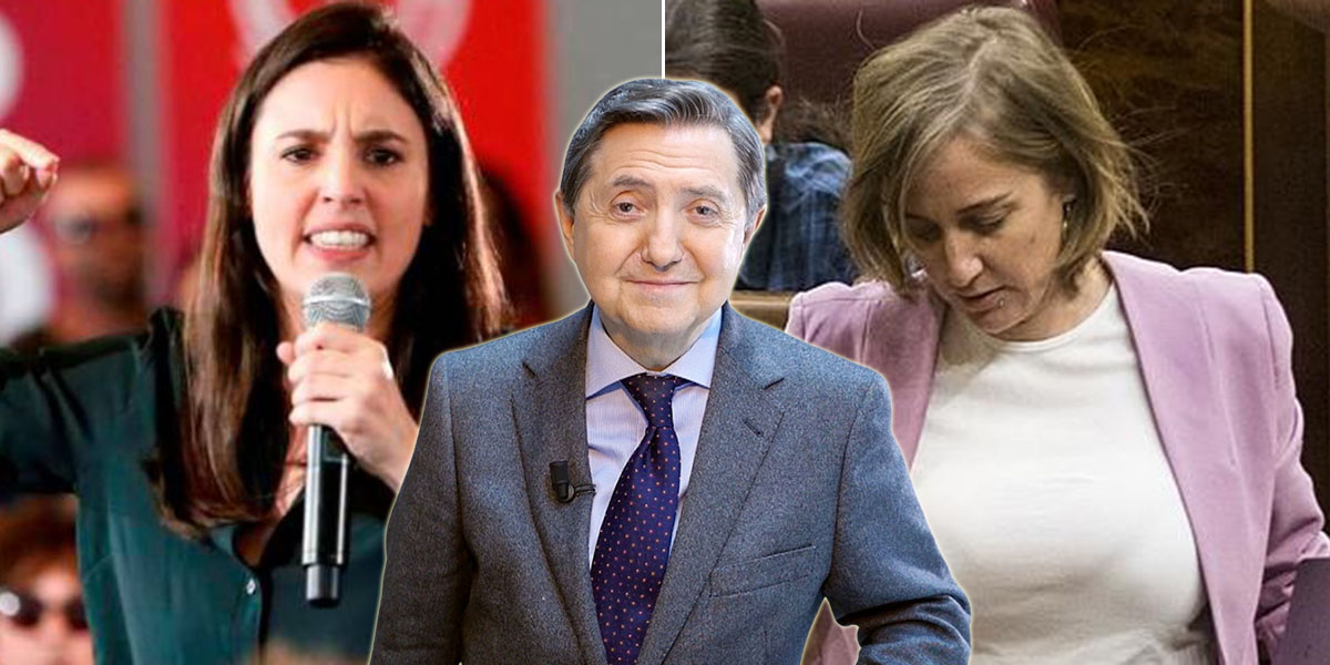 Losantos vapulea a Irene Montero por su desverg&uuml;enza: "Ella le impuso el burka a Tania S&aacute;nchez"