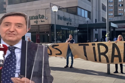 Losantos carga contra VOX y Abascal por no condenar el escrache contra Libertad Digital: "&iexcl;Sois escoria, sois ratas!"