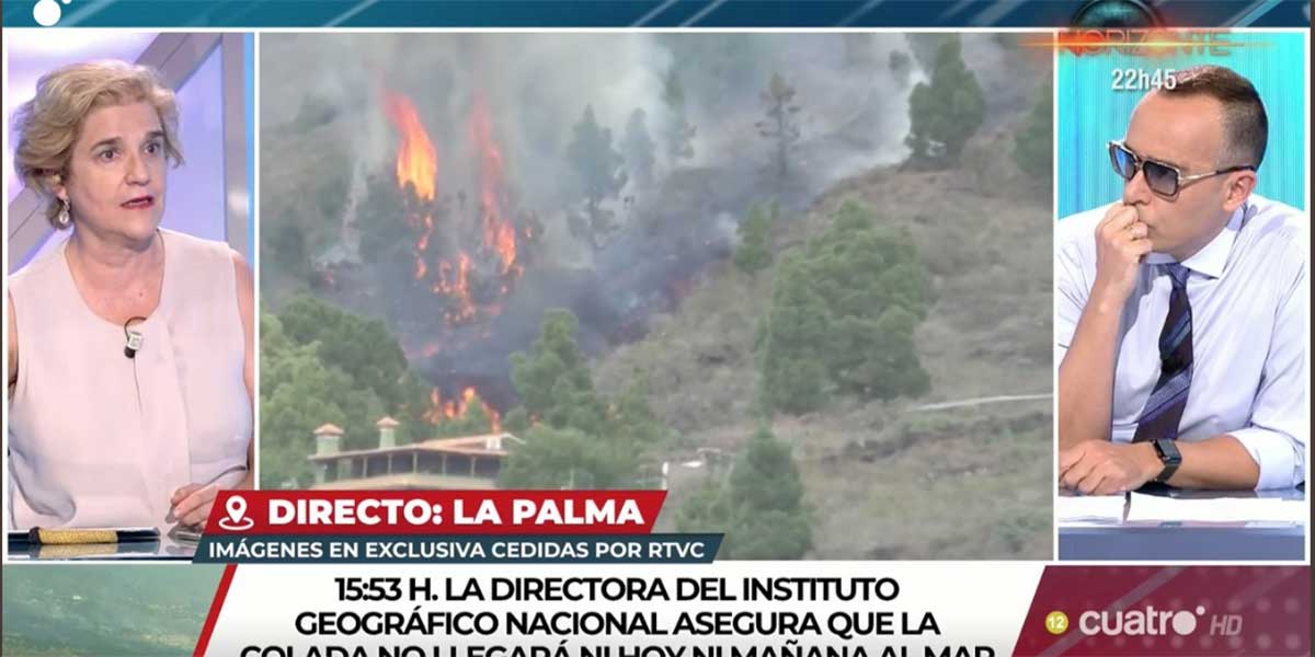 Mano de palos a Pilar Rahola y Risto Mejide por no tener ni idea de lo que hablan del volc&aacute;n de La Palma