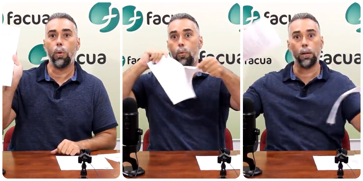Las redes electrocutan al 'Facuo' Rub&eacute;n S&aacute;nchez por el parip&eacute; de romper el contrato con su empresa el&eacute;ctrica