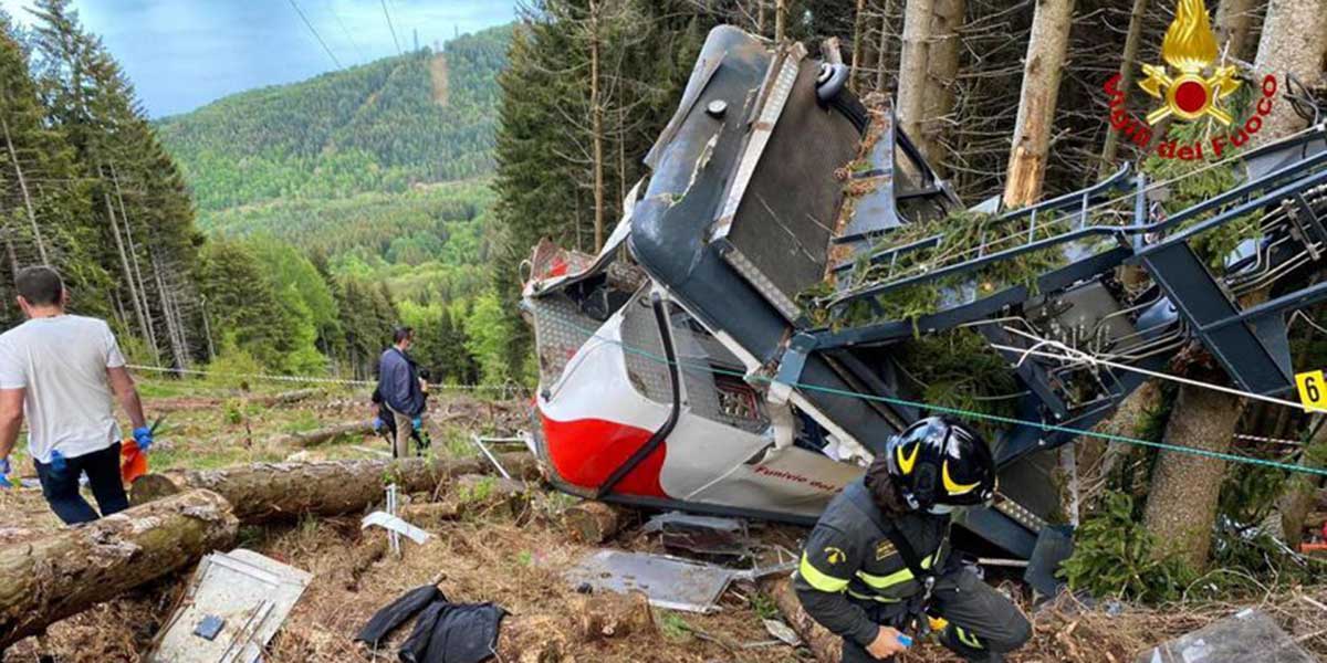 El niño que sobrevivió a la tragedia del teleférico en Italia, secuestrado por su abuelo