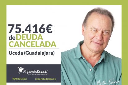 Repara tu Deuda Abogados cancela 75.416&euro; en Uceda (Guadalajara) con la Ley de Segunda Oportunidad