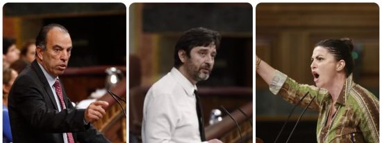 Adanero (UPN), increpado por un diputado podemita al que Olona (VOX) desenmasacara: "Fue el macarra de Rafa Mayoral"