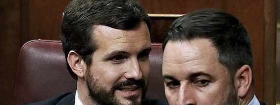 Encuesta: M&aacute;s del 75% del electorado del PP reclama a Casado pactar con VOX para desalojar a S&aacute;nchez de La Moncloa