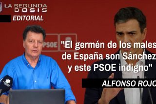 Alfonso Rojo: "El germen de los males de Espa&ntilde;a son S&aacute;nchez y este PSOE indigno"