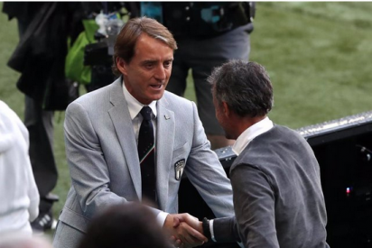 Un modesto Mancini ante la F4 de la Liga de las Naciones: "Tiene raz&oacute;n Luis Enrique, tarde o temprano perderemos"