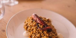 Arroz con pulpo