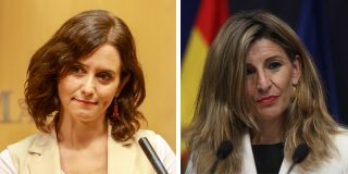 Isabel D&iacute;az Ayuso (PP) da una lecci&oacute;n a Yolanda D&iacute;az (Podemos) por presumir de la ca&iacute;da del paro