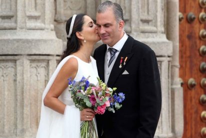 Un vídeo de la boda de los 100.000 euros de Ortega Smith mete en un gran lío a VOX y a Abascal
