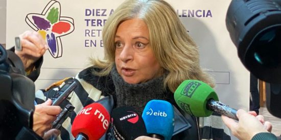 Consuelo Ord&oacute;&ntilde;ez, acosada por un proetarra en un bar de Pamplona: "&iexcl;Me das asco, t&iacute;a!"