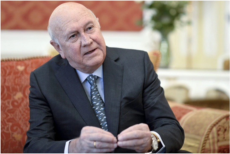Fallece Frederik de Klerk, el expresidente de Sud&aacute;frica que liber&oacute; a Nelson Mandela