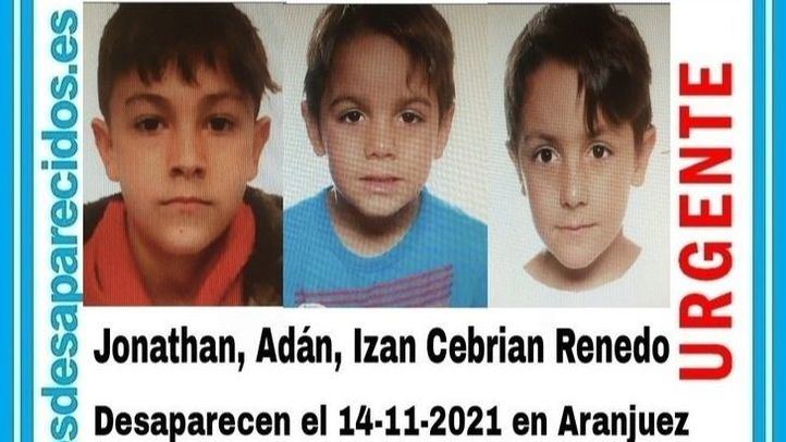La Polic&iacute;a pida ayuda ciudadana para localizar a tres ni&ntilde;os sustra&iacute;dos por su madre de un centro de Aranjuez