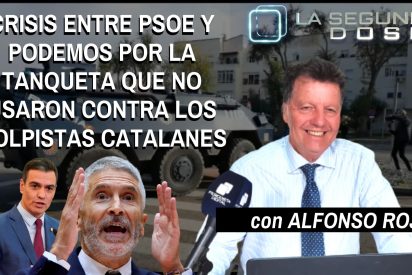 "Crisis entre PSOE y Podemos por la tanqueta que no usaron con los golpistas catalanes"