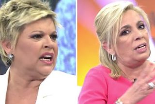 Terelu Campos sacude un rev&eacute;s en toda la boca a su hermana Carmen Borrego
