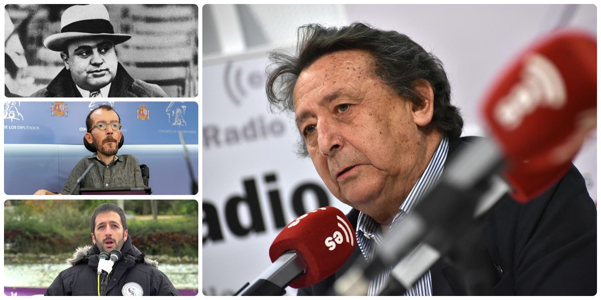 Alfonso Uss&iacute;a: "En Podemos hay m&aacute;s dirigentes condenados que en la gu&iacute;a de tel&eacute;fonos de Al Capone"