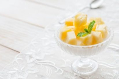 Mousse de piña