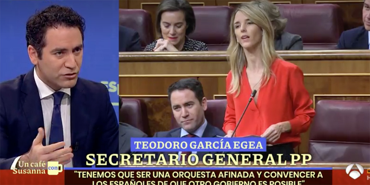 Duro contraataque de Egea a Cayetana: "En el libro no habla de cuando me ofreci&oacute; ser ministro de S&aacute;nchez"