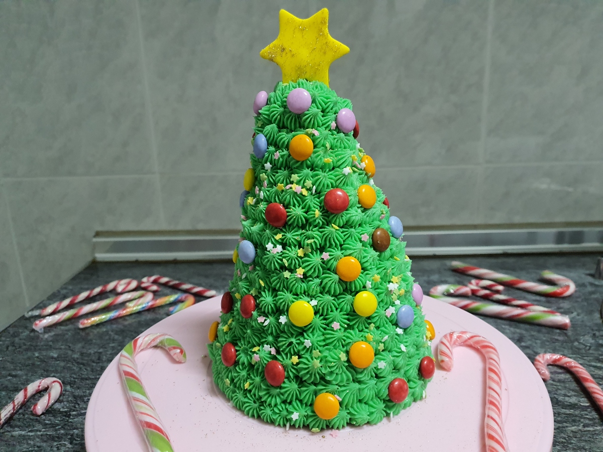 Recetas: tarta árbol de Navidad