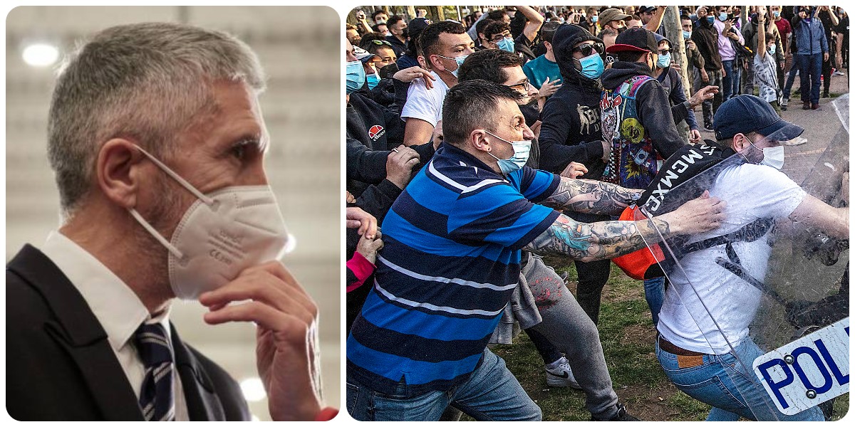 La ley exige a Marlaska que explique por qu&eacute; ocult&oacute; que dos escoltas de Iglesias agredieron a votantes de VOX en Vallecas