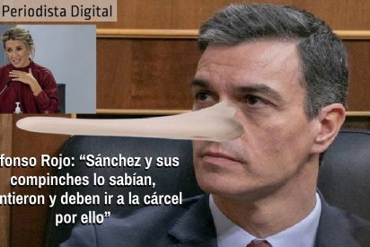 Alfonso Rojo: “Sánchez y sus compinches lo sabían, mintieron y deben ir a la cárcel por ello”