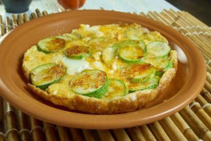 Frittata de calabac&iacute;n f&aacute;cil