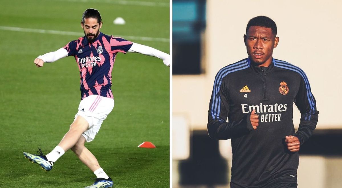 El covid deja en cuadro al Real Madrid: Alaba e Isco, nuevas bajas