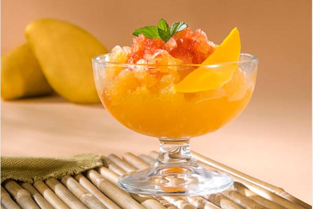 Sorbete de mango