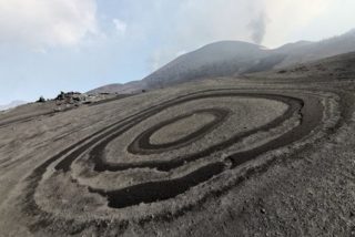 Extra&ntilde;as marcas circulares: el nuevo fen&oacute;meno del volc&aacute;n de La Palma que desconcierta a los cient&iacute;ficos