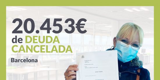 Repara tu Deuda Abogados cancela 20.453&euro; en Barcelona (Catalu&ntilde;a) con la Ley de Segunda Oportunidad