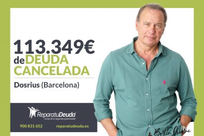 Repara tu Deuda Abogados cancela 113.349&euro; en Dosrius (Barcelona) gracias a la Ley de Segunda Oportunidad