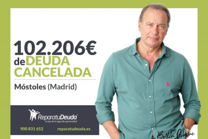 Repara tu Deuda Abogados cancela 102.206&euro; en M&oacute;stoles (Madrid) con la Ley de la Segunda Oportunidad
