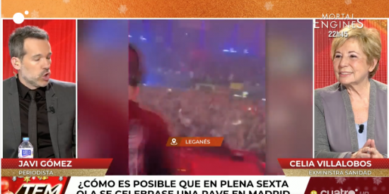 Celia Villalobos se harta en directo de las ofensas de &lsquo;Todo es Mentira&rsquo; y Javi G&oacute;mez a Ayuso: "Sois muy sectarios"