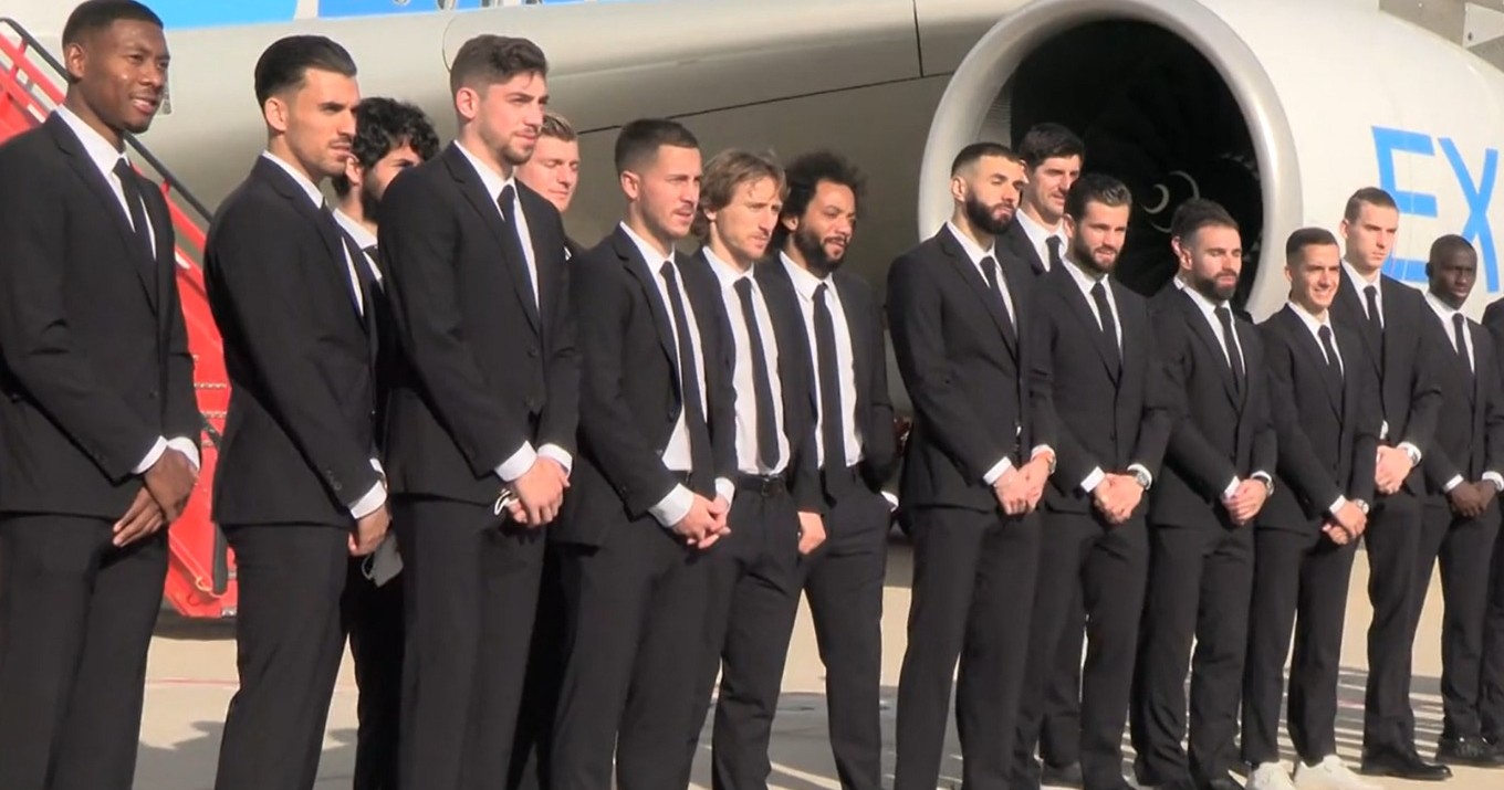 Supercopa de Espa&ntilde;a: el Real Madrid ya est&aacute; en Riad tras 6 horas de vuelo