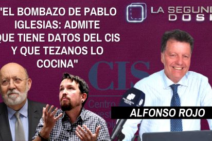 "El bombazo de Pablo Iglesias: admite que tiene datos del CIS y que Tezanos lo cocina"