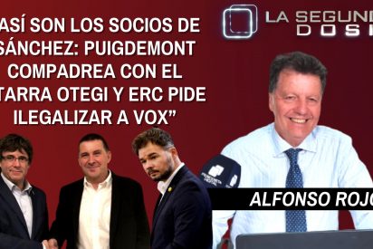 "As&iacute; son los socios de S&aacute;nchez: Puigdemont compadrea con Otegi y ERC pide ilegalizar a VOX"