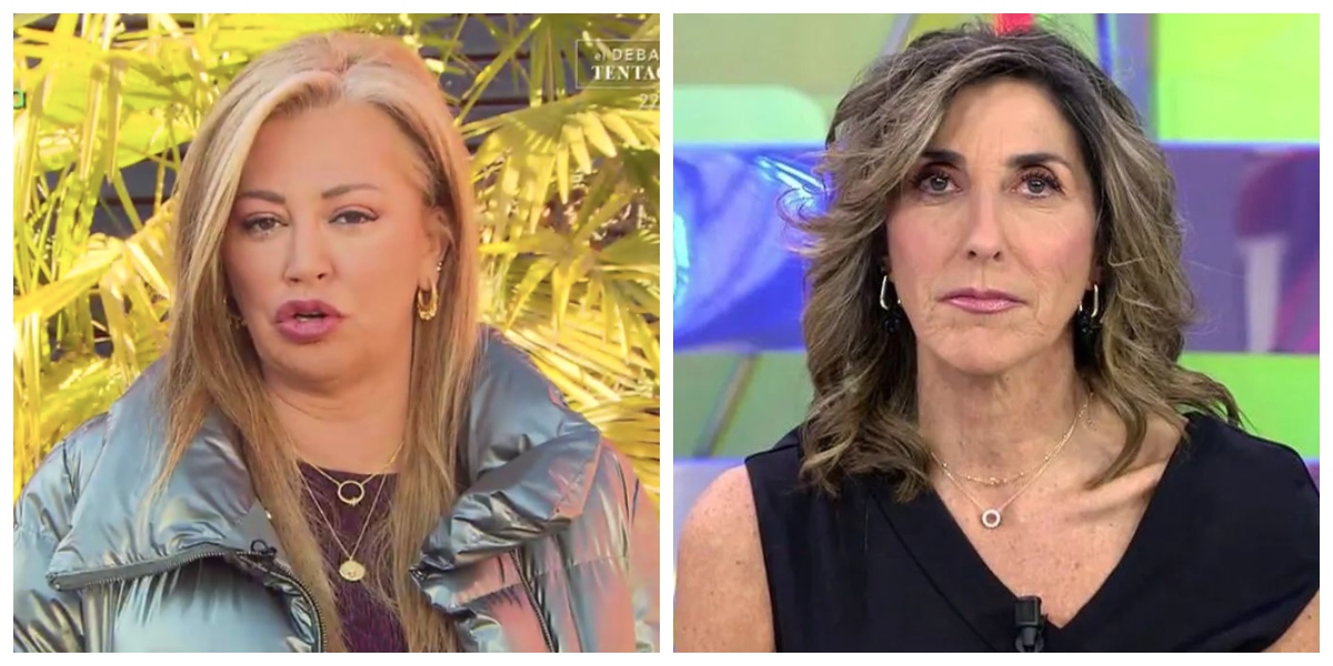 ‘Sálvame’: tensión sin precedentes en el reencuentro entre Belén Esteban y Paz Padilla