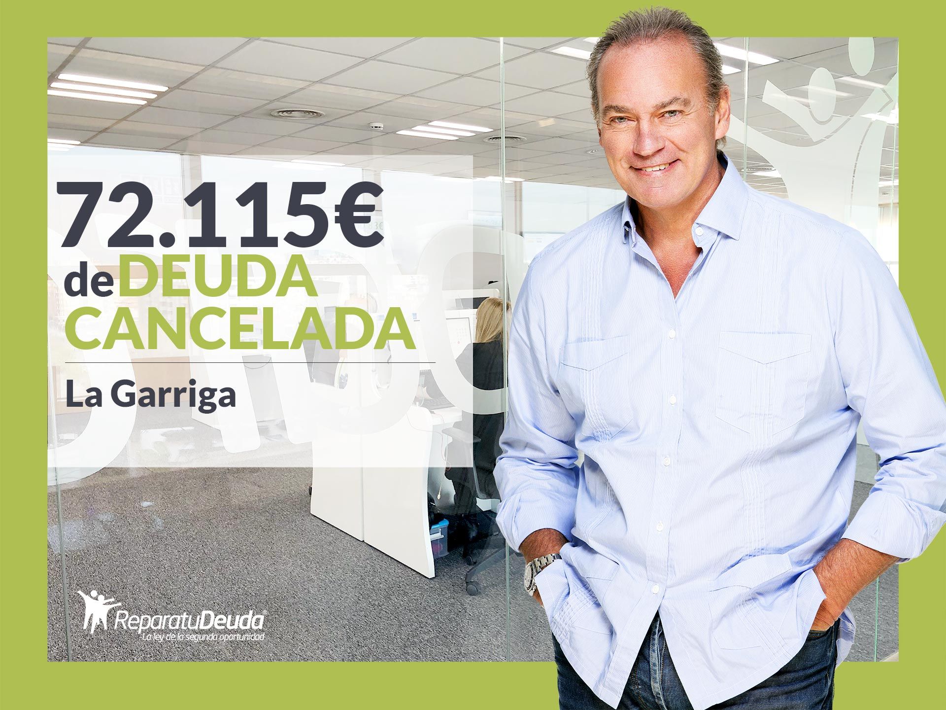 Repara tu Deuda Abogados cancela 72.115&euro; en La Garriga (Barcelona) con la Ley de Segunda Oportunidad
