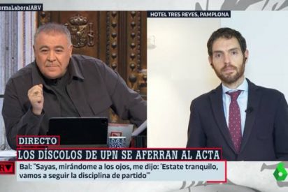 Segundo guantazo de Sergio Sayas al "manipulador" de Ferreras en solo 24 horas