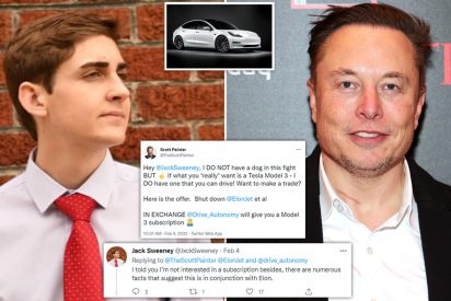 El tipo que rastrea los vuelos de Musk rechaza eliminar el 'bot' a cambio de disfrutar 3 años gratis de un Tesla
