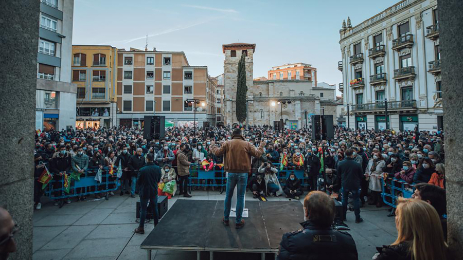 Juan Garc&iacute;a-Gallardo (VOX) en Zamora: "Hay que dar oportunidades a los j&oacute;venes de Castilla y Le&oacute;n"