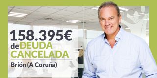 Repara tu Deuda Abogados cancela 158.395 &euro; en Bri&oacute;n (A Coru&ntilde;a) con la Ley de Segunda Oportunidad